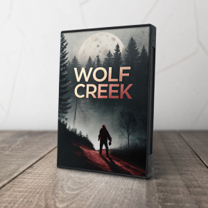 Close-up of Wolf Creek DVD cover art
