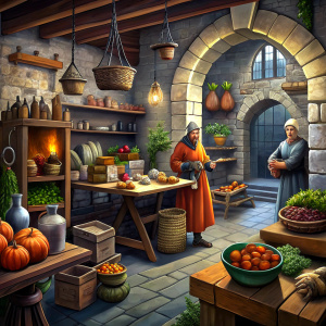 Shop level upgrade in the Middle Ages 