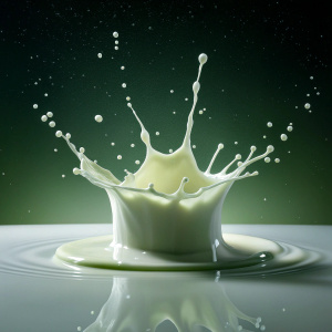 splash of milk