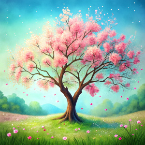 a spring tree 