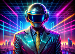 daft punk font style