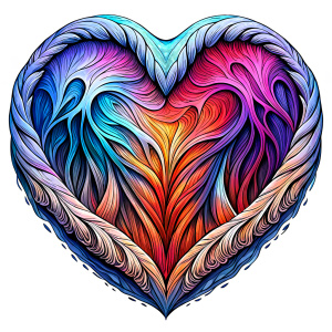 Style stickers. Create a heart shape with clean lines and smooth .Experiment with negative space to create an additional shape within the heart. Apply a subtle gradient to the heart symbol for a modern touch. Black and red only. White background, No Background, vector, 8K.