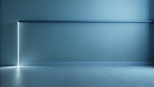 Clean Minimalist Wall, perfect lines, crude