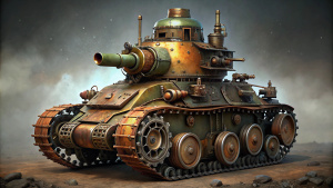 steampunk tank