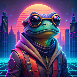 frog Pepe lor, glasses for cinema