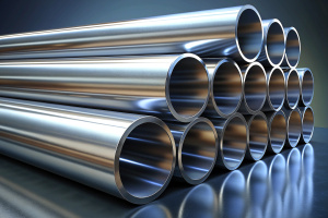 metal pipes
