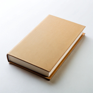 book on white background