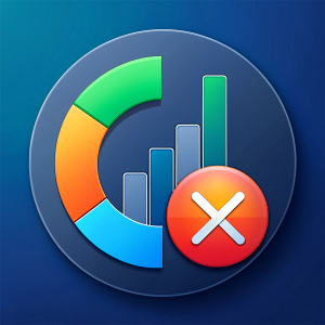 Easily track packet error rate with our intuitive icon - a visual indicator that includes a packet pattern with a bold red "X", a circular representation of PER %, and text with "PER".