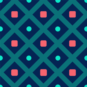 Pattern Seamless Flat Design: Uses a grid layout to arrange design ...