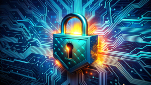 cyber Padlock circuit board security