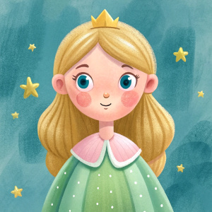 cute princess pattern  