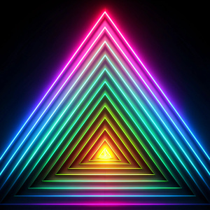 neon LINES colours
