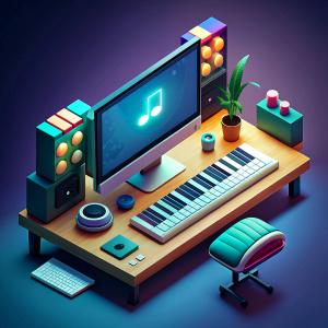 Compose music with computer