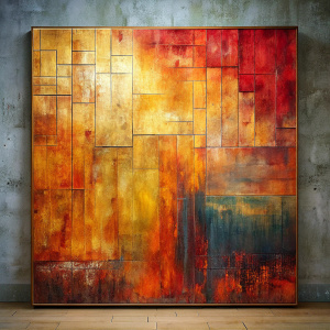 Abstract Wall Art texture painting