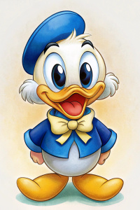 cute Donald Duck