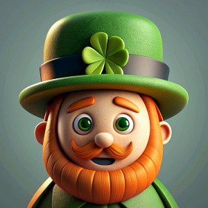 Saint Patrick's daySaint Patrick's day fondo blanco