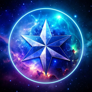 
astrologer star cosmo logo creation