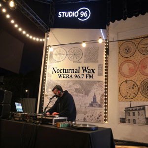 Nocturnal Wax hosts Studio 96, a weekly radio show on WERA 96.7 FM. Features underground dance and electronic music from local and international artists and DJs. Visuals inspired by postal stamps and postmarks.