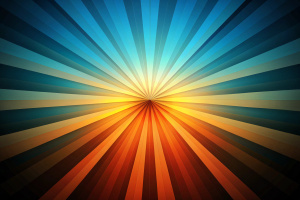 Radial vignette background