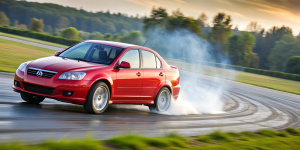 car To perform a bootleg turn