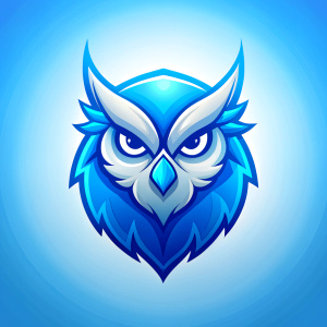 owl mascot logo