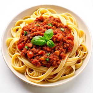 pasta with bolognese sauce