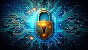 cyber Padlock circuit board security