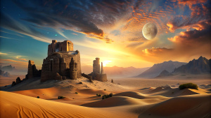 - the desert