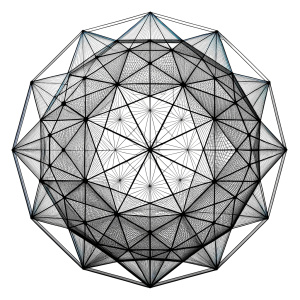 3D geometric lines, seamless pattern, accurate, proportional