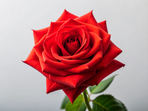 1 bright red rose on a white background
Sharp, high quality images
