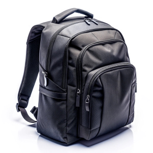 black backpack