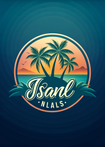 Island nails logo