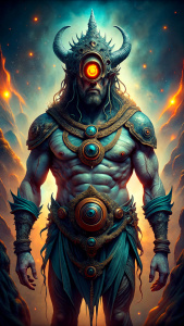 Cyclops: Cyclopes are one-eyed giants from Greek mythology. These giants are typically depicted as savage and barbaric, sometimes devouring humans.