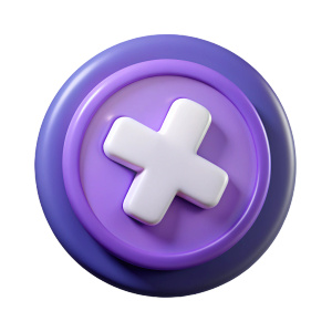 Design a simple icon for 'Xtreme Discord Points'. Feature a bold 'X' and elements that suggest speed and gaming. The icon should be clear and recognizable, even when small, for use in Discord
