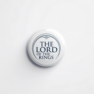 A sleek, minimalist logo for 'The Lord of the Rings'. Dark text on white background, centered.