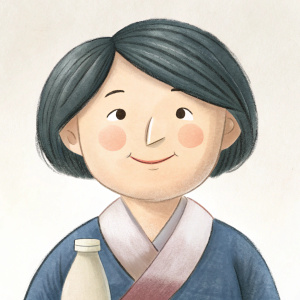 happy closeup beautiful Japanese mature women holding milk bottle, full figure, full body, cute, Japan style