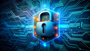 cyber Padlock circuit board security