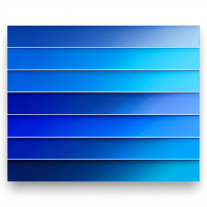 a palette of colors for brandbook, blue shades, five stripes of different colors, matching colors, corporate colors