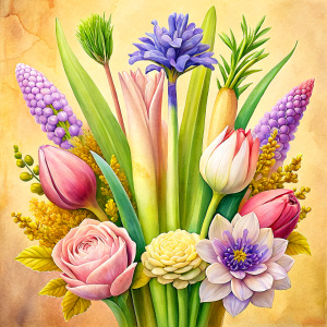  watercolor image ,Pink white leeks, Snowdrops, lobelia, canna,salvia , carnation, Common Crape Myrtle., Ranunculus viburnum, wax flower, dandelion, geranium , watercolor , watercolor , artichoke ,aster,pansy,poppy ,lavender,anemone ,oleander , succulent,pansy,lilacsucculent,pansy,lilac, dark red   background  ,aster,pansy,poppy ,lavender,anemone ,oleander , succulent,pansy,lilac