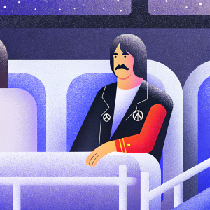 Anthony Kiedis, wearing black jacket with red sleeves and RCHP logo, candid backstage at Rock and Roll Hall of Fame event. Dark background with HBO logos.