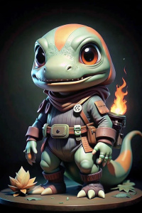 /imagine prompt:pokemon character Charmander, big, Cyber Fairy Grunge, Gamercore, fisheye, Motion graphics, Soft focus, items, olive colors, Weirdcore, moody lighting, Hyper realistic, dramatic shadows, film noir style, 4k

