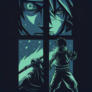 Boruto anime series featuring Isshiki Ōtsutsuki in a comic strip. Various panels showcasing dynamic movements, detailed linework, and vivid lighting.