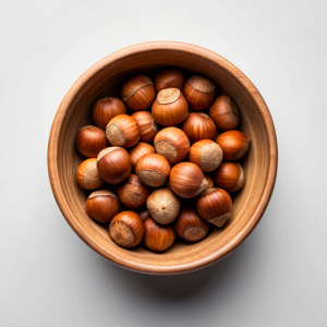 hazelnut in bowl