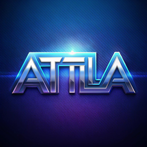 Create logo ATTILA in futuristic style