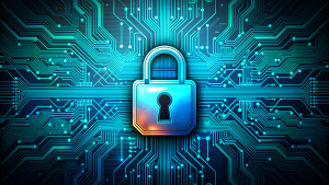 cyber Padlock circuit board security