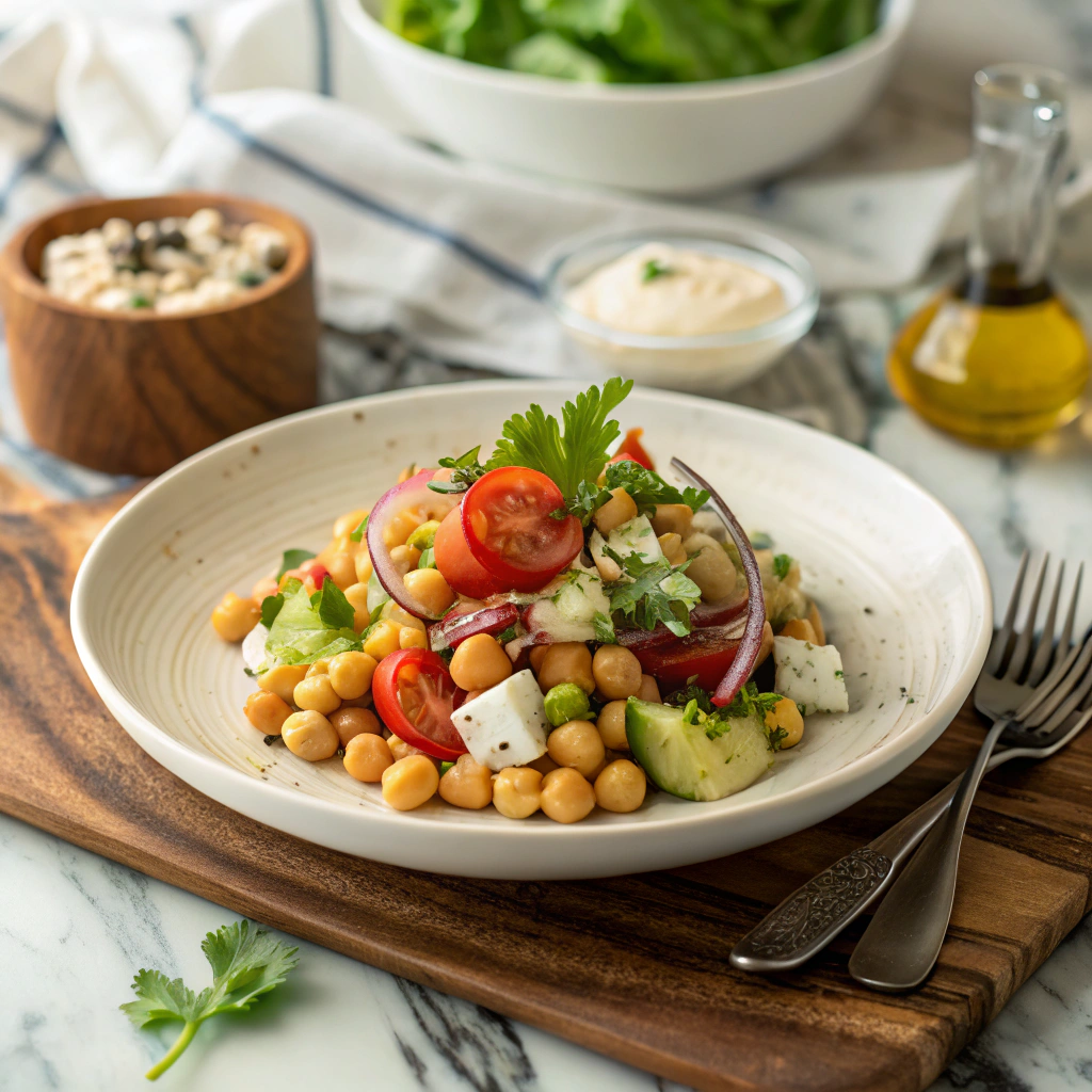 Savory Chickpea Salad