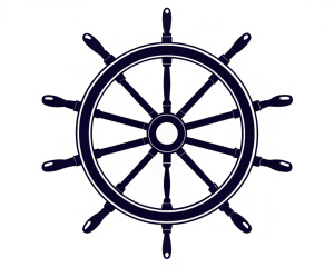 ship wheel icon