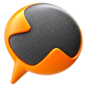 message bubble icon inspire from McLaren Design Guidelines, Carbon Fiber 