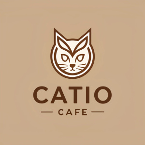 logo para una marca de cafe llamada catío café