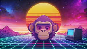 Lost Media Monkey Emojis Background